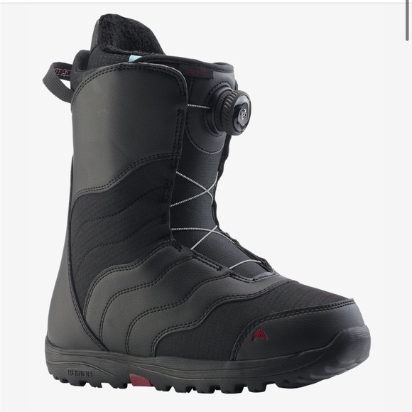Burton Shoes Womens Black Burton Truefit Mint Boa Snowboarding